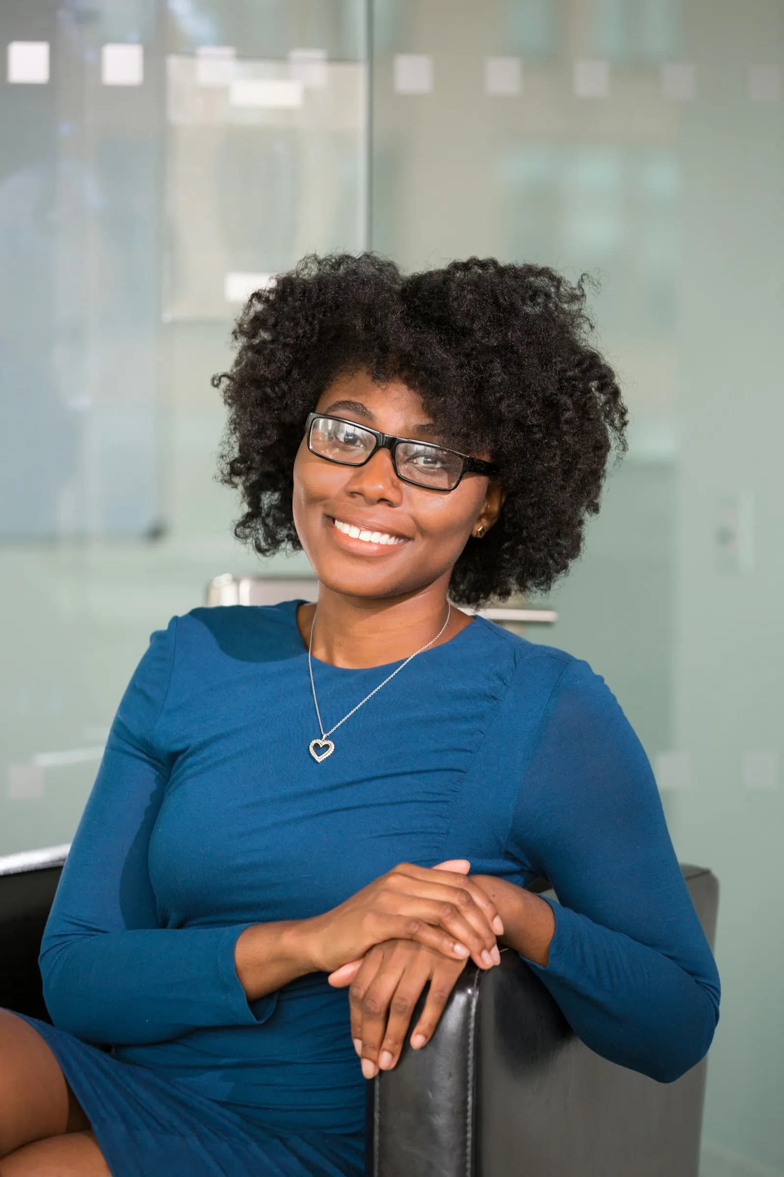 Smiling professional woman
